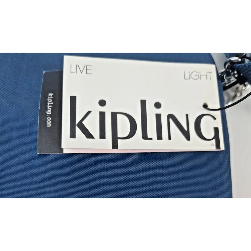 Kipling Riri Small Crossbody Handbag-Casual Blue-NWT
